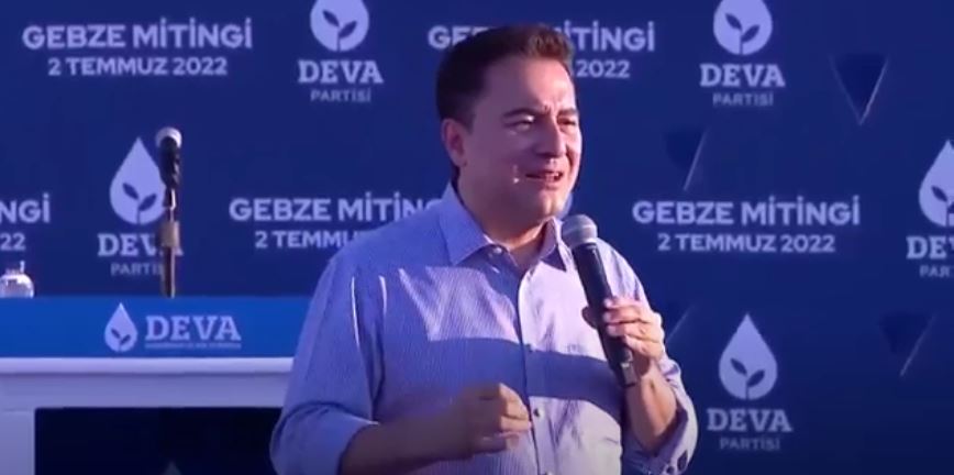 Babacan, Gebze mitinginde ‘güçlü ekonomi’ sözü verdi