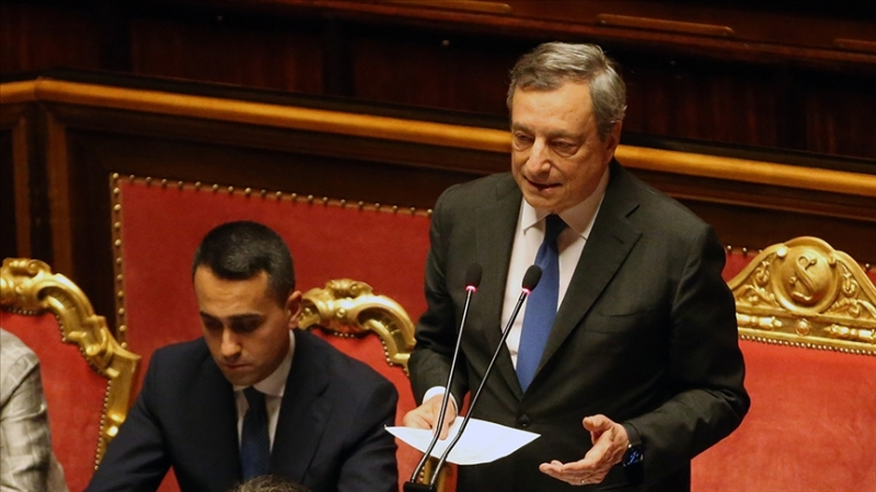 İtalya Başbakanı Mario Draghi, istifasını sundu