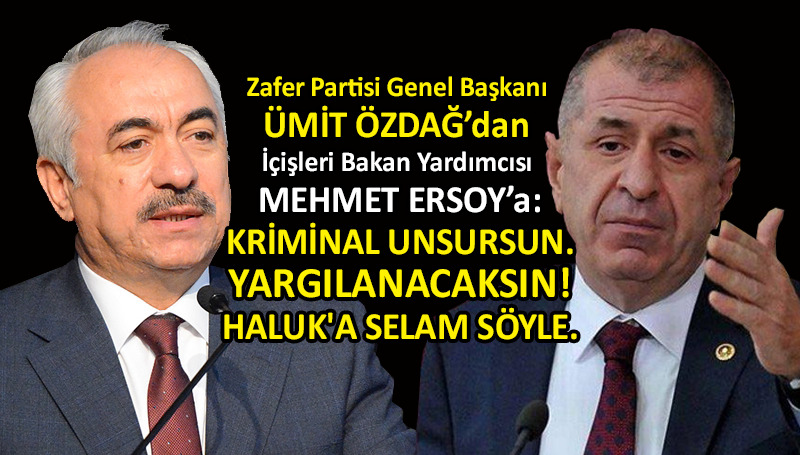 Özdağ ile Ersoy, Twitter üzerinden çok sert tartıştı
