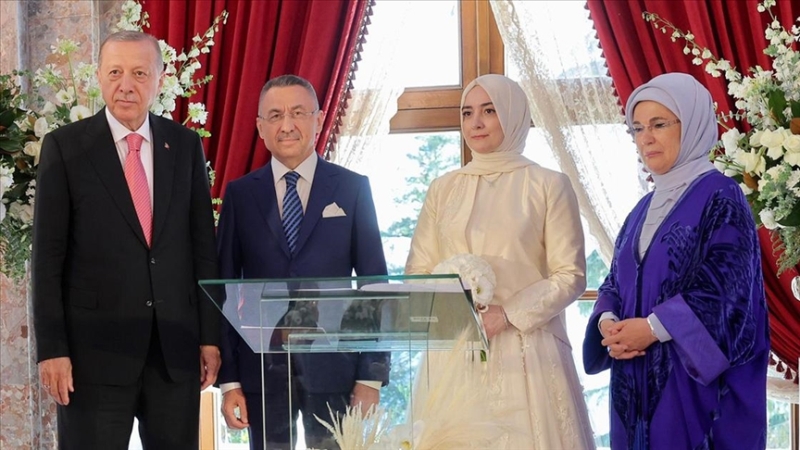 Fuat Oktay ve Hümeyra Şahin, hayatlarını birleştirdi
