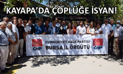 CHP Bursa İl Teşkilatı’ndan Kayapa halkına destek