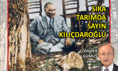 Sıra Tarımda Sayın Kılıçdaroğlu