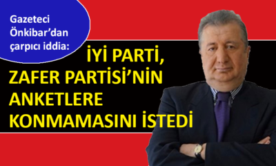 Önkibar: İYİ Parti, anket firmalarından iltimas istedi!