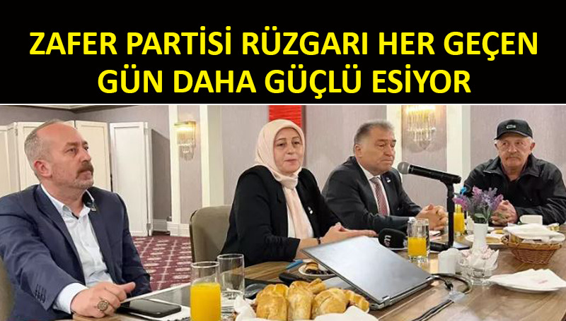 Zafer Partisi’ne katılımların yüzde 30’u AK Parti’den…