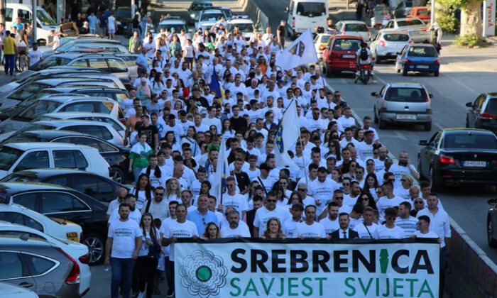 Makedonya’da Srebrenitsa soykırımı kurbanları anıldı
