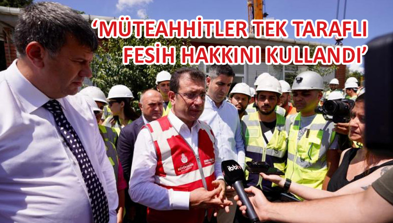 İBB Başkanı İmamoğlu’ndan ‘durdurulan metrolar’ yanıtı
