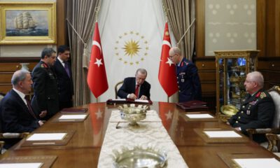 Cumhurbaşkanı Erdoğan YAŞ kararlarını onayladı