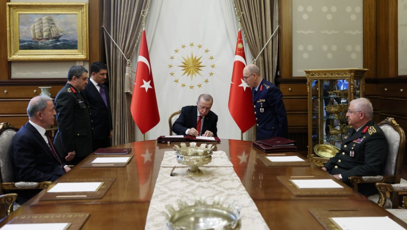 Cumhurbaşkanı Erdoğan YAŞ kararlarını onayladı