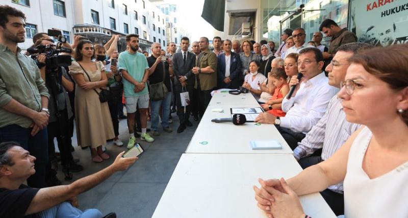 İmamoğlu’ndan ‘Gezi Nöbeti’ne destek: Tayfun çıkacak, bizimle çalışacak