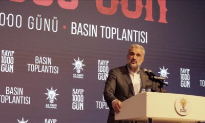 AK Parti’de ‘İstanbul’un Kayıp 1000 Günü’ toplantısı