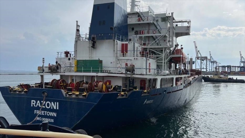 Ukrayna’dan tahıl sevkiyatı başladı