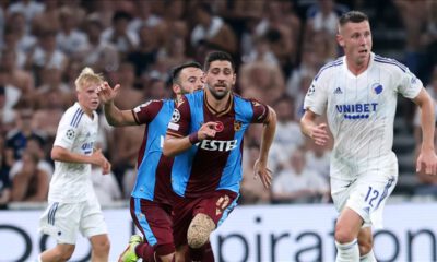 Trabzonspor, Şampiyonlar Ligi play-off turu ilk maçında yenildi: 2-1