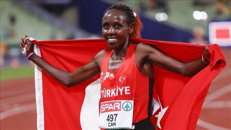 Milli atlet Yasemin Can’dan Avrupa Atletizm Şampiyonası’nda altın madalya