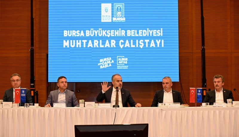 Başkan Aktaş, muhtarlarla buluştu