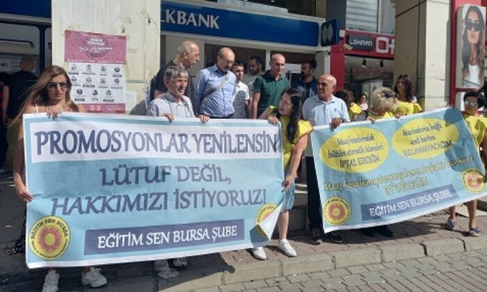 Eğitim Sen Bursa Şubesi: Banka promosyonları güncellenmeli!