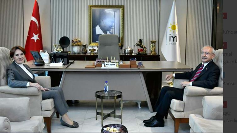 Akşener ile Kılıçdaroğlu bir araya geldi