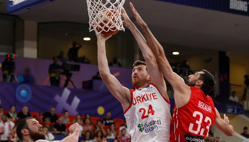 A Milli Basketbol Takımından kritik galibiyet