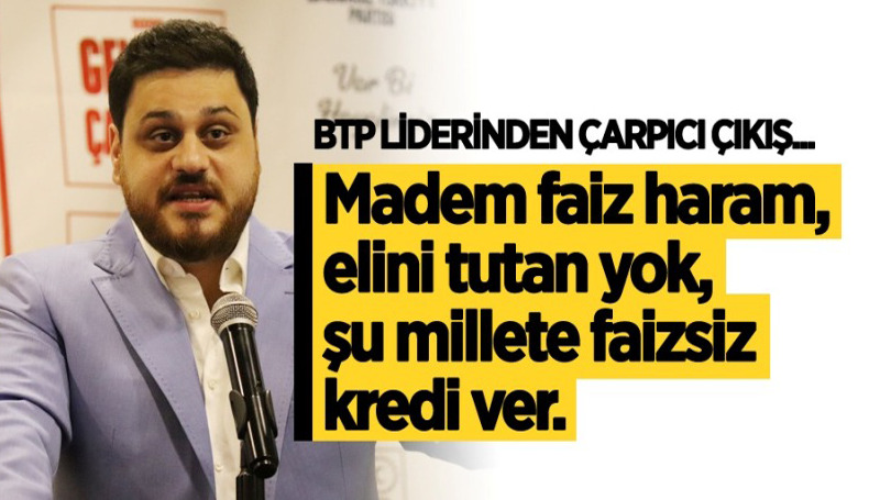 BTP lideri Hüseyin Baş’tan dikkat çeken paylaşım