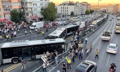 İstanbul Avcılar’da 4 metrobüs çarpıştı: 85 yaralı