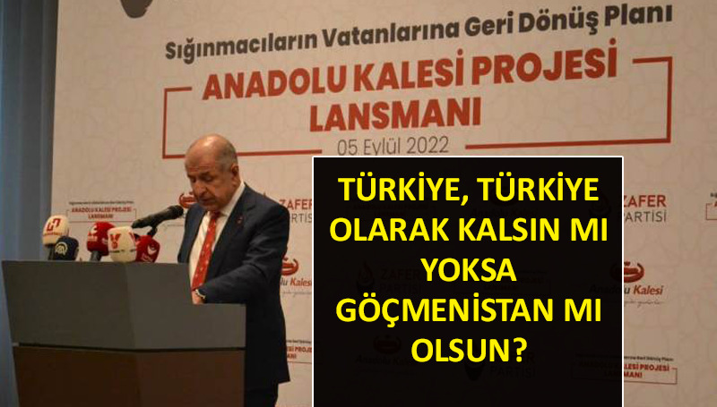 Özdağ, sığınmacıların ülkelerine dönüş planını anlattı