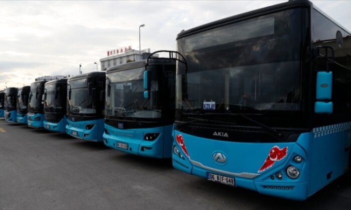 Başkentte özel halk otobüsleri seferlere yeniden başladı