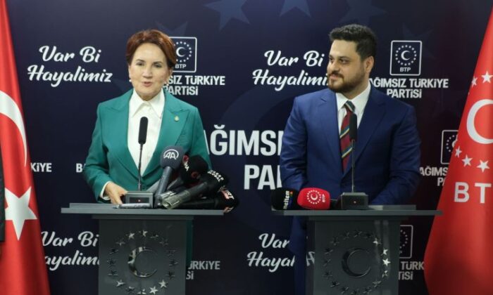 Meral Akşener, BTP lideri Baş’ı ziyaret etti: Masaya o teklifi getireceğim