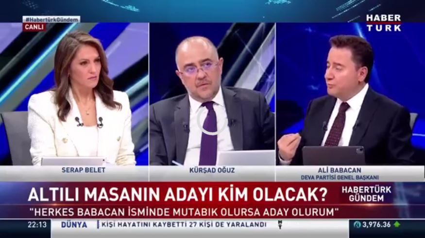 Babacan: Özgürlük ve temel haklar risk altında…