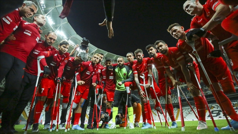 Ampute Futbol Milli Takımı dünya şampiyonu: 4-1