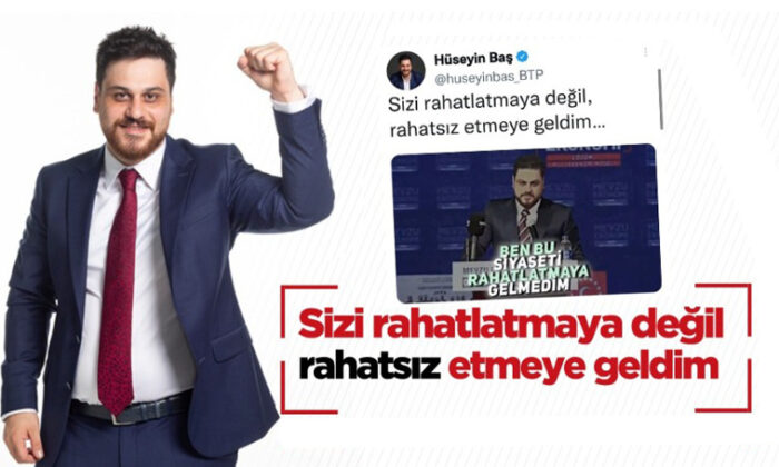 BTP lideri Baş: Ben bu siyaseti rahatsız etmeye geldim!