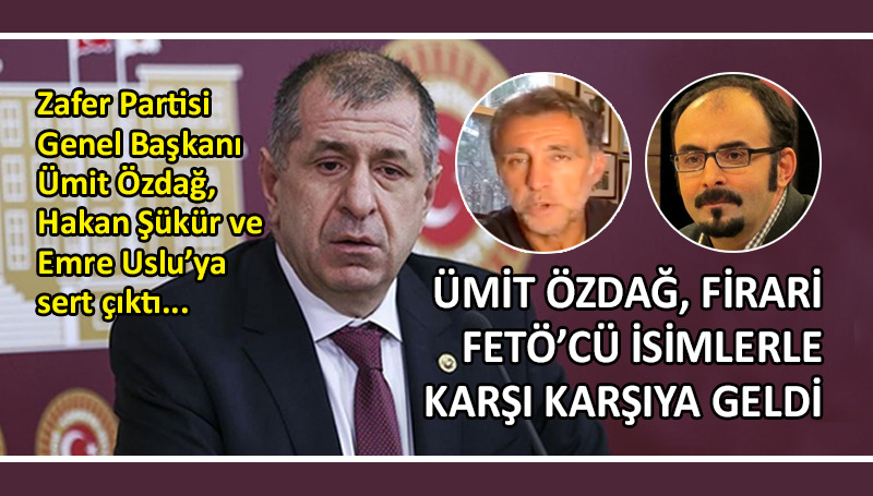 Ümit Özdağ’dan Hakan Şükür’e: Alçak bir teröristsin!