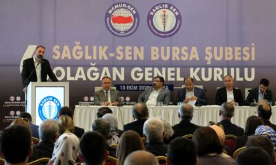 Sağlık-Sen Bursa’da Gökhan Yünkül güven tazeledi