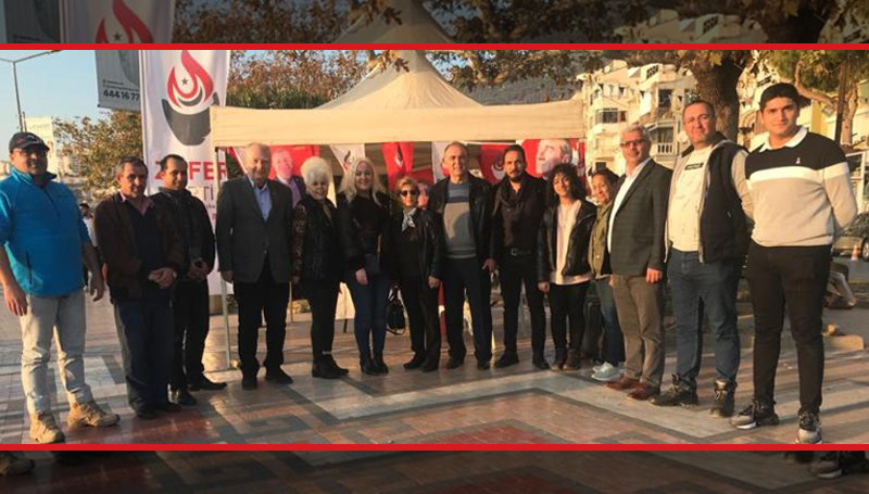 Zafer Partisi teşkilatlarından Bursa’da eş zamanlı stant çalışması!