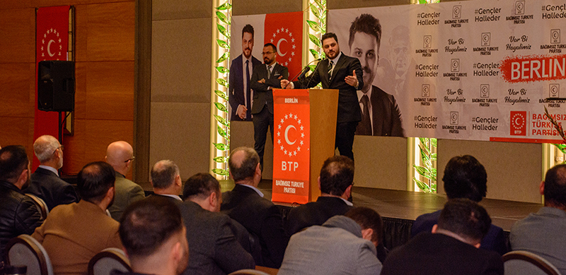 BTP lideri, Berlin’de konuştu: Medeniyetinize sahip çıkın!