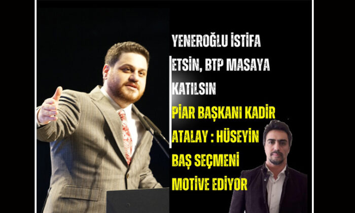 PİAR Başkaı Atalay’dan ‘altılı masa’ değerlendirmesi