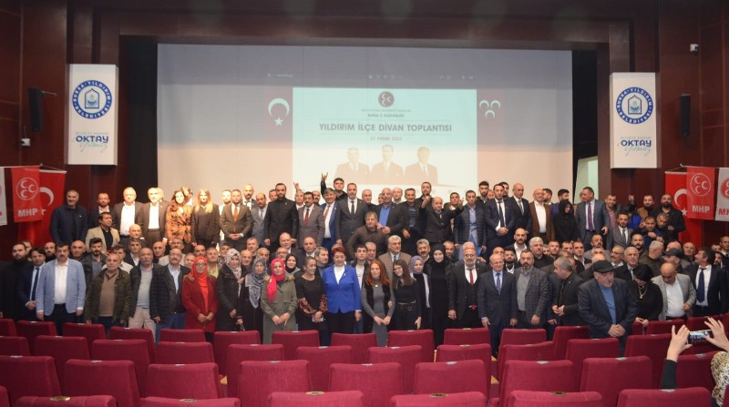 MHP Yıldırım İlçe’de ‘Divan’ coşkusu
