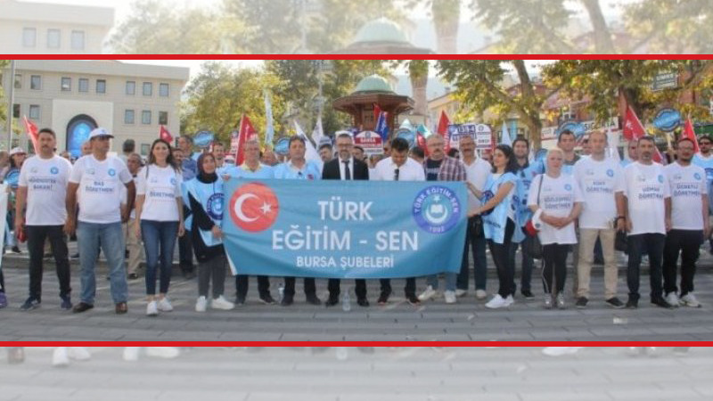 Türk Eğitim Sendikası Bursa: Öğretmenler ‘tükenmişlik’ yaşıyor