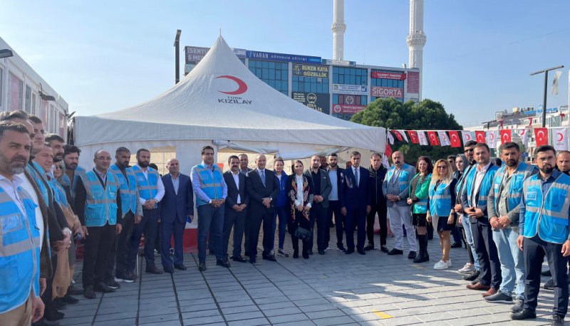 DEVA Partisi’nden kan bağışı etkinliği