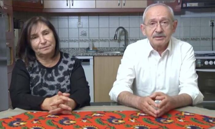 Kemal Kılıçdaroğlu bu kez eşiyle mutfaktan seslendi