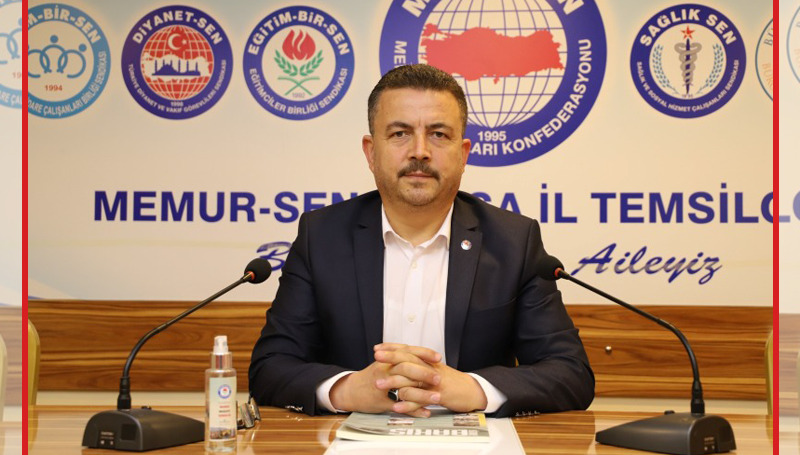 Eğitim-Bir-Sen Bursa Şube Başkanı Acar’dan ‘matrah’ tepkisi