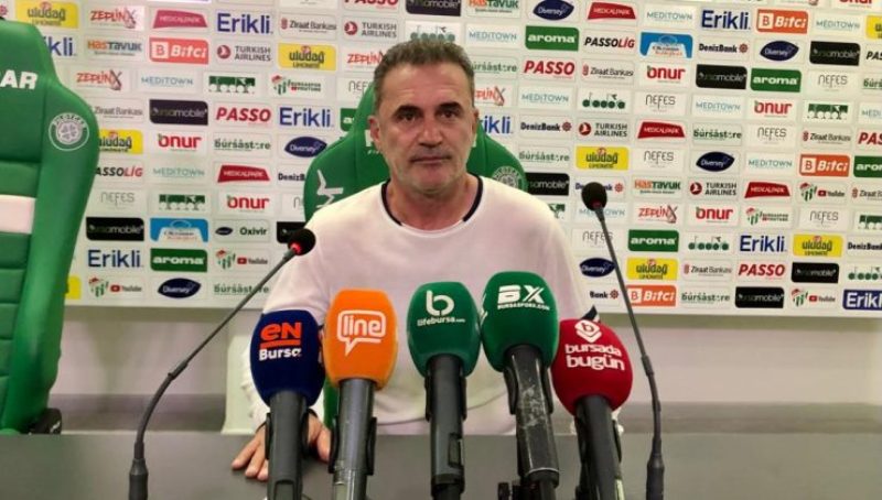 Bursaspor Teknik Direktörü Tahsin Tam, istifa etti