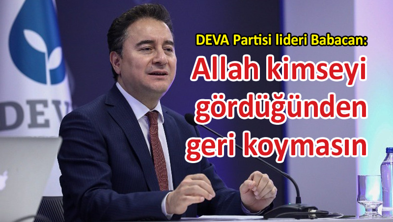 Babacan: 2 lira olan avro 20 lira, sıfırı Erdoğan ekledi