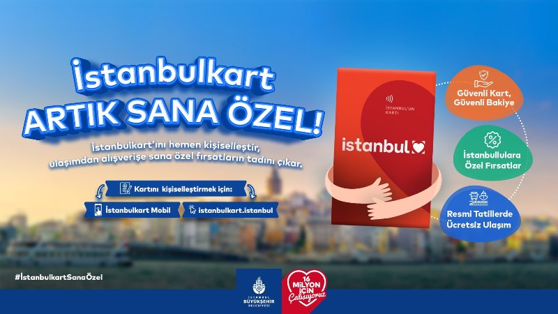 İBB’den yılbaşında ücretsiz ulaşım için kişiselleştirme şart