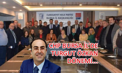 Turgut Özkan, CHP Bursa İl Başkanlığına seçildi