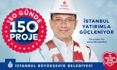 İBB’den az zamanda çok iş: 150 günde 190 proje…