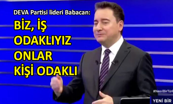 Babacan: Kapı gibi 2300 maddelik programımız var