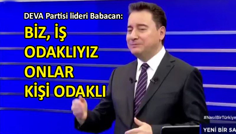 Babacan: Kapı gibi 2300 maddelik programımız var