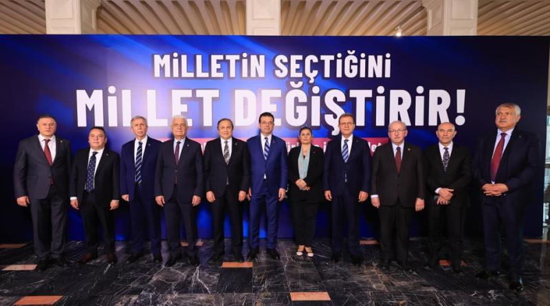 CHP’li başkanlar ‘haysiyet duvarı’nda bir araya geldi