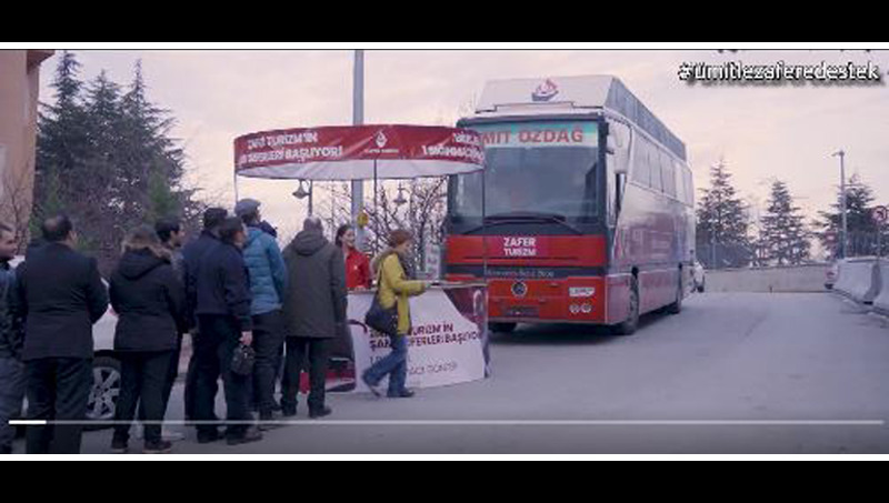 Zafer Turizm, Şam bileti kesmeye başladı!
