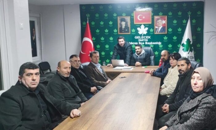 Gelecek Partisi Yıldırım İlçe yönetimi, 69 mahallede esnafı dinledi