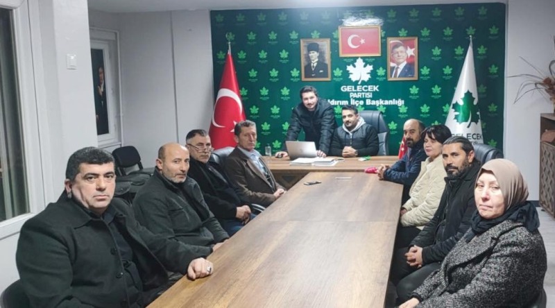 Gelecek Partisi Yıldırım İlçe yönetimi, 69 mahallede esnafı dinledi